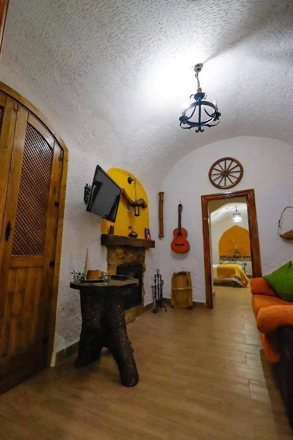 Nyaraló Cuevas Cortijo Gachas Villa Guadix Spanyolország
